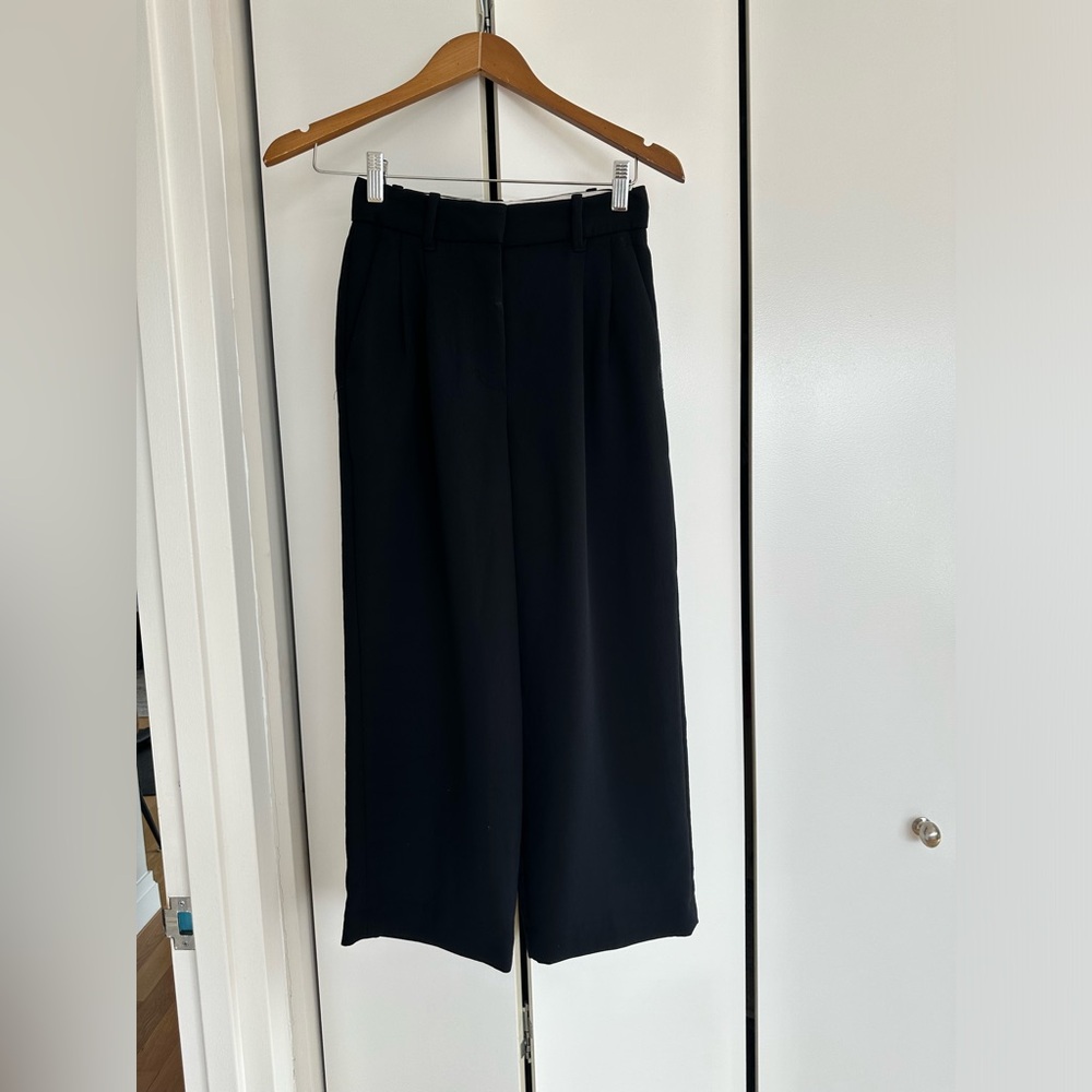 Aritzia, EFFORTLESS PANTS/Trousers! BLACK, 00, amazing condition